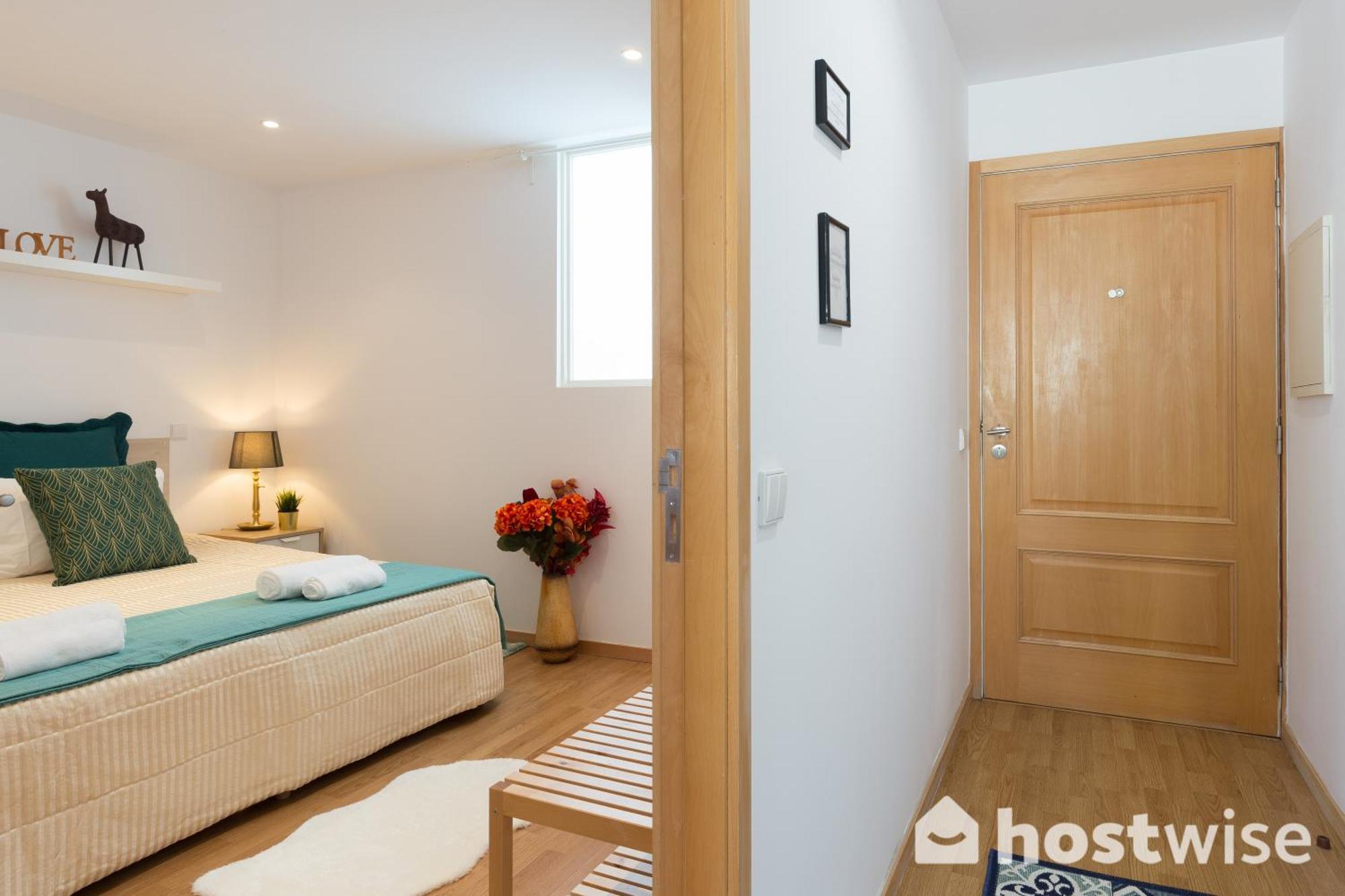 Host Wise - Colorful Fresh Flats - Batalha Lägenhet OOporto Rum bild