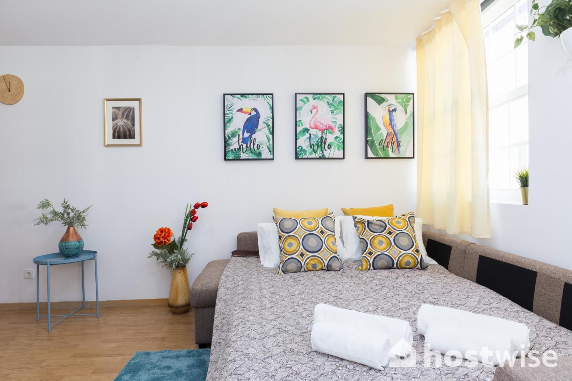 Host Wise - Colorful Fresh Flats - Batalha Lägenhet OOporto Rum bild